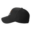 YOITS Lake Tahoe Hat Outdoor Baseball Cap Sandwich Cap Truck Driver Cap Peaked Cap Black view 3