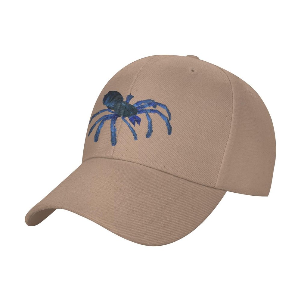 Blue Tarantula Hat Outdoor Baseball Cap Sandwich Cap Truck Driver Cap Peaked Cap