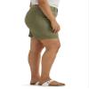 Lee Women's Plus Size Ultra Lux Comfort with Flex-to-Go Utility Bermuda Short Deep Lichen Green 16 Plus view 2