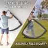 GoSports Team Tone 6 ft x 4 ft Portable Soccer Goal for Kids - Pop Up Net for Backyard - Black view 4