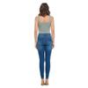 Women's Sleeveless Square Neck Crop Top, Basic Slim Fit Shirt, Sexy Casual Cute Going Out, Trendy Spring Summer 2024, Small, Green view 4