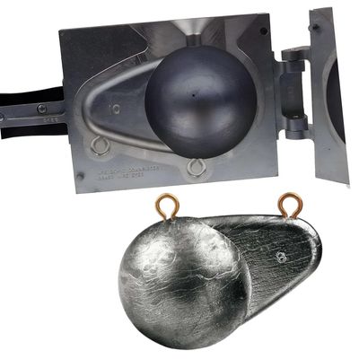 Do It Mold Downrigger Ball Sinker Size 10 lb. Do it Mold (3426) DRB-1-10 Cavities 1 Total