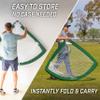 GoSports Team Tone 6 ft x 4 ft Portable Soccer Goal for Kids - Pop Up Net for Backyard - Dark Green view 4
