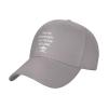 YOITS Pirate The Reason The Rum is Gone Pirate Hat Outdoor Baseball Cap Sandwich Cap Truck Driver Cap Peaked Cap Gray view 1