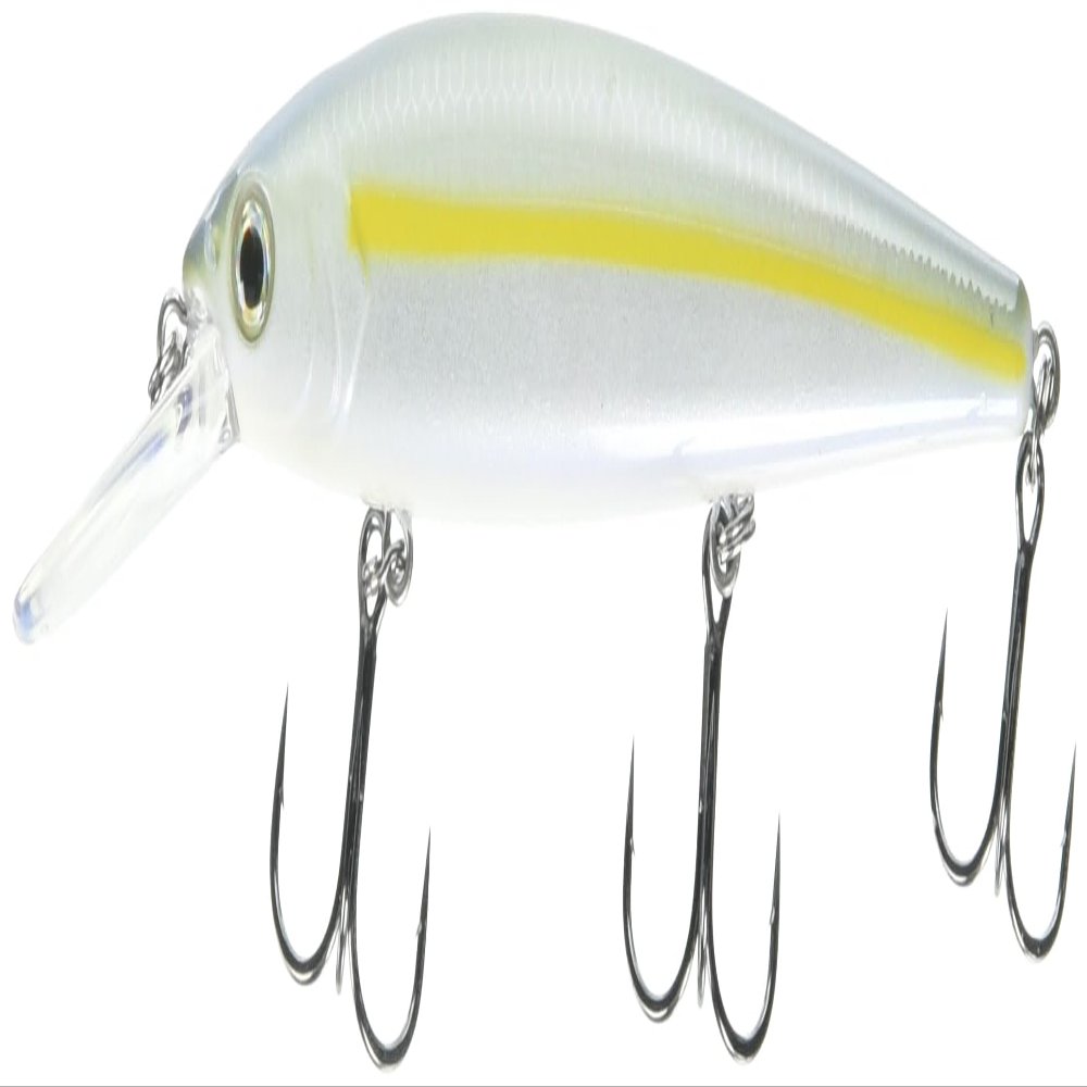 Strike King KVD Sinking Deep Jerkbait Fishing Lure, Weight Transfer System, 4 3/4-Inches, 3/5-Ounce, Slow Sinking, Size 2 and 4 Mustad Triple Grip Treble Hooks