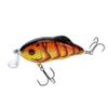 Strike King Hybrid Hunter Jr. Fishing Lure, Shallow Diving Crankbait, 90-Degree Bill, 3D Eyes, Rattle, Dives 2 to 4-Feet, 1/2-Ounce, Size 4 & 6 Treble Hooks view 3