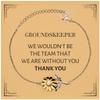 Appreciation Gifts for Groundskeeper, Supporting Sunflower Bracelet For Groundskeeper Birthday Christmas Gifts for Coworkers, Team, Friends Groundskeeper We wouldn't be the team that we are witho view 1