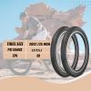 20x2.125 Inch Mountain Bike Tires Set: 2-Pack with 20" Folding MTB Replacement Tires, Inner Tubes & Levers, Steel Bead All-Terrain High-Performance Durable for Off-Road, Street & Trail Adventures view 3