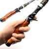Fishing Rod Casting Rod Travel Bait Trout Telescopic Fishing Rod Bait Heavy Carp Wooden Handle Rod Telescopic Fishing Rod (Color : 2.7 m) view 4