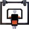 Maccabi Art - Premium Electronic Over-The-Door Basketball Set - Clear Backboard, Electronic Scoreboard, and Easy Installation view 2