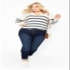 Avenue Women's Plus Size Mara Sweater, 18-20 Ivory view 2