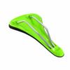 Fabric Scoop Elite Shallow Cro-Mo Rails Road MTB Saddle, Black and Green, VL1791 view 3