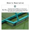 HEARSO Court Water Pusher, EVA Push Water Adhesive Strip, Rain Shuttle Broom, Tennis Court Squeegee, Suitable for Basketball Courts, Tennis Courts, and Parking Lots (Color : Orange) view 3