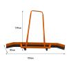 HEARSO Court Water Pusher, Tennis Court Squeegee Rain Shuttle Broom EVA Push Water Adhesive Strip, Suitable for Basketball Courts and Tennis Courts (Color : Orange) view 2