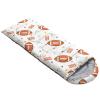 Smell Sunshine Kids Sleeping Bag for Boys Girls,Rugby Print-Lightweight Warm Portable Outdoor Indoor-Waterproof Cold Weather Resistant Sleeping Bag for Camping Hiking(Rugby02) view 2