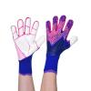Spider-Man Soccer Goalkeeper Gloves Goalie Training Gloves Strong Grip Anti-Slip and Breathable for Adults and Children (Purple,8) view 2
