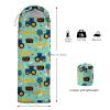 Smell Sunshine Kids Sleeping Bag for Boys Girls,Tractor Cat Print-Lightweight Warm Portable Outdoor Indoor-Waterproof Cold Weather Resistant Sleeping Bag for Camping Hiking(Tractor Cat) view 3