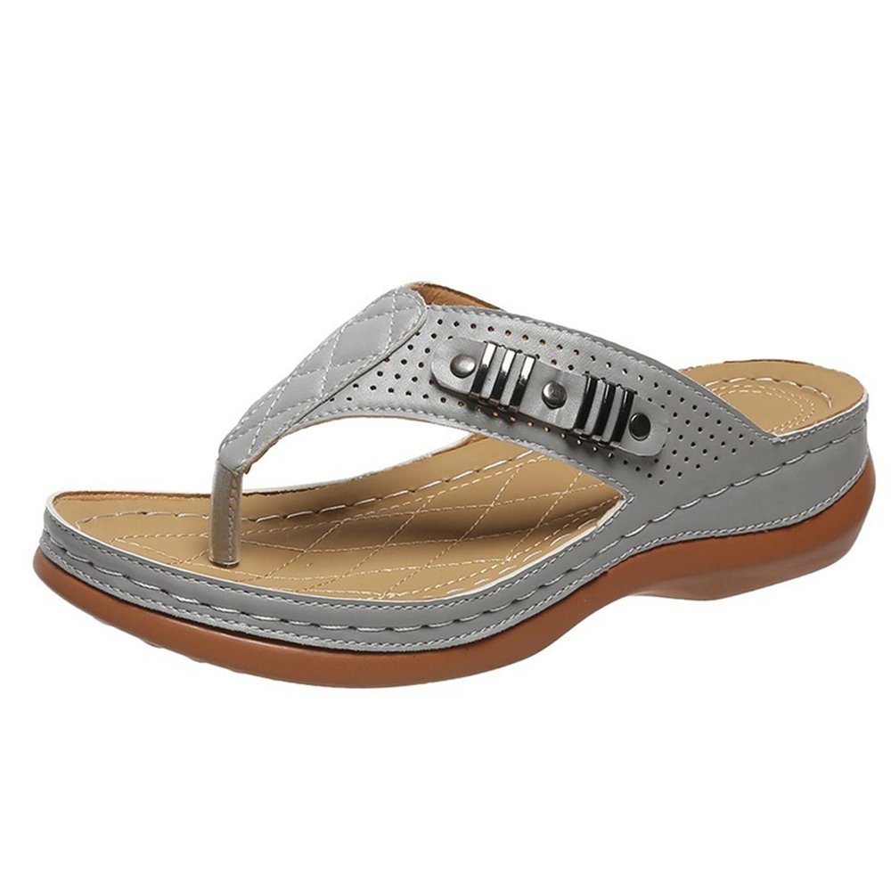 Dressy Orthopedic Sandals For Women With Rhinestones Womens Orthotic Flips Flops Sandals Arch Support for Flat feet Orthopedic Slides Plantar Fasciitis Comfortable Walking Beach Shoes