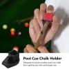 GANAZONO Cue Chalk Holder Magnetic Belt Clip Leather Snooker Pool Chalk Holder Billiards Chalk Holder Snooker Tool Accessory for Sports view 3
