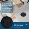 Xztrdi Boat-Ready Black Round Non-Slip Inspection Hatches - Sizes 8" with Detachable Cover - ABS Plastic Screw Out Access Hatch Cover for Kayak, Yacht, Marine Accessories view 4