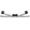 CUSON Adjustable Boat Trailer Bottom Support Bracket with Keel Rollers | Support Bracket for Boats from 2' 7" to 4' Wide - Max Weight Capacity of 1763.7 lb | Silver Zinc-Coated Steel view 4