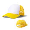 Ankmogela 10 Pack of Blank Trucker Hat Bulk Mesh Cap Men and Women Baseball Cap DIY Graffiti Hot Stamping Duck Tongue Cap Yellow view 3
