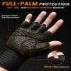 ATERCEL Gym Gloves for Men and Women, Workout Gloves with Wrist Support Weight Lifting Gloves High-Elastic and Breathable Exercise Glove for Fitness, Weightlifting view 2