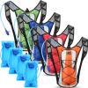 Chunful 4 Pack Hydration Backpack with 2L Water Bladder, Sport Hydration Water Backpack with Water Bladder Pack for Men Women Hiking Running Cycling Biking(Classic Style) view 1