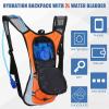 Chunful 4 Pack Hydration Backpack with 2L Water Bladder, Sport Hydration Water Backpack with Water Bladder Pack for Men Women Hiking Running Cycling Biking(Classic Style) view 2