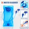 Chunful 4 Pack Hydration Backpack with 2L Water Bladder, Sport Hydration Water Backpack with Water Bladder Pack for Men Women Hiking Running Cycling Biking(Classic Style) view 3