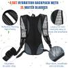 Chunful 4 Pack Hydration Backpack with 2L Water Bladder, Sport Hydration Water Backpack with Water Bladder Pack for Men Women Hiking Running Cycling Biking(Classic Style) view 4