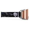 KHUNO NIMBUS Cylindrical Snow Goggles w/Dual Lens by ZEISS Lenses, Dark Thunder, M/L view 3