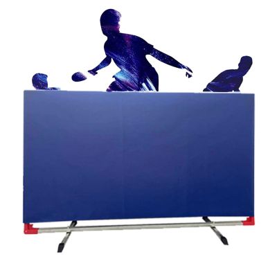 Foldable Table Tennis Barriers, Table Tennis Court Fence Heavy Duty Club Competition Surround Barrier Blocks, Oxford Fabric Detachable Barrier Walls For Schools, Stadiums ( Size : 140x80CM-2PCS )