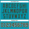 Custom Basketball Jersey for Men Women Kids, Personalized Stitched Printed Team Name Number Logo, Teal Olive White Sports Shirt view 4