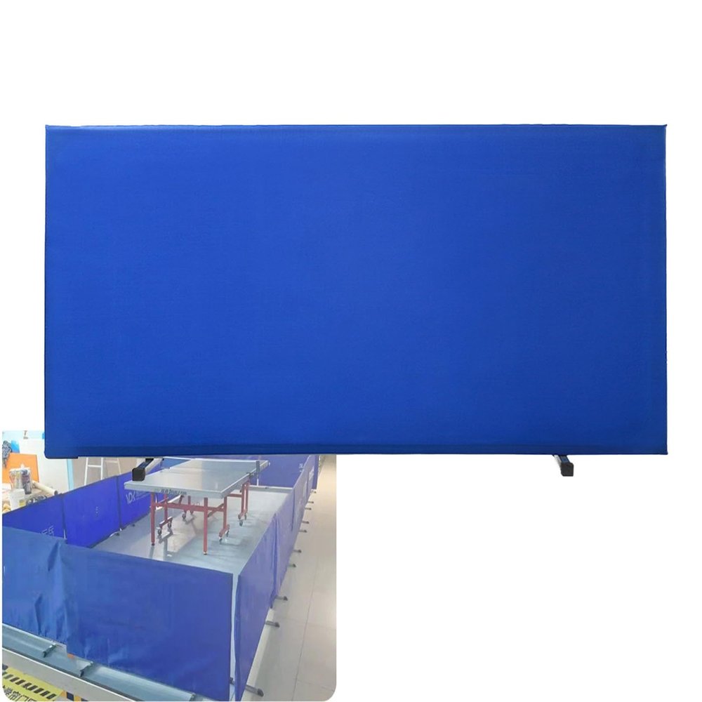 YLQFGUVWK Table Tennis Barriers, Table Tennis Court Fence Heavy Duty Club Competition Surround Barrier Blocks, Oxford Cloth Detachable Barrier Walls for Schools, Stadiums (Size : 140x75CM-4PCS)