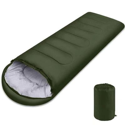Adult Camping Sleeping Bag Ultra Light Fluffy Sleeping Bag with Compression Bag