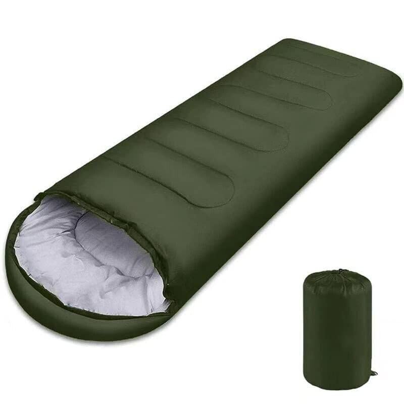 Adult Camping Sleeping Bag Ultra Light Fluffy Sleeping Bag with Compression Bag