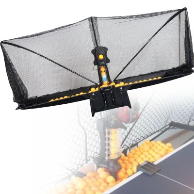 SACLMD Portable Automatic Ping Pong Ball Launcher,Table Tennis Robot,Ping Pong Ball Machine,Automatic Table Tennis Machine for Training,Table Tennis Balls