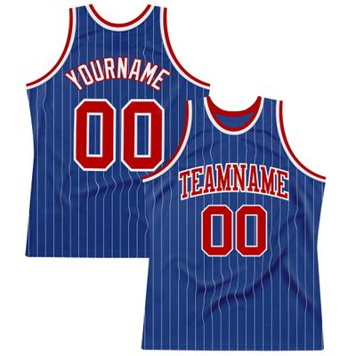 Custom Basketball Jersey for Men Women Kids, Personalized Stitched Printed Team Name Number Logo, Royal Color Red White Sports Shirt