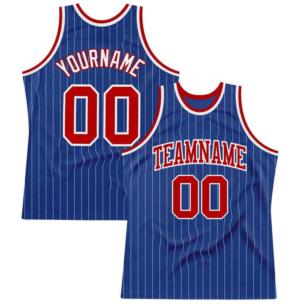 Custom Basketball Jersey for Men Women Kids, Personalized Stitched Printed Team Name Number Logo, Royal Color Red White Sports Shirt
