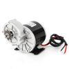 XUANIIIL 24 Volt 350 Watt Gear Reduction Electric Motor, Bicycle Brushed Motor Reductor for Electric Bicycle Bike Scooter MY1016Z3 with 9 Tooth Sprocket view 1