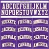Custom Basketball Jersey for Men Women Kids, Personalized Stitched Printed Team Name Number Logo, Purple White Old Gold Sports Shirt view 3