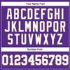 Custom Basketball Jersey for Men Women Kids, Personalized Stitched Printed Team Name Number Logo, Purple White Old Gold Sports Shirt view 4