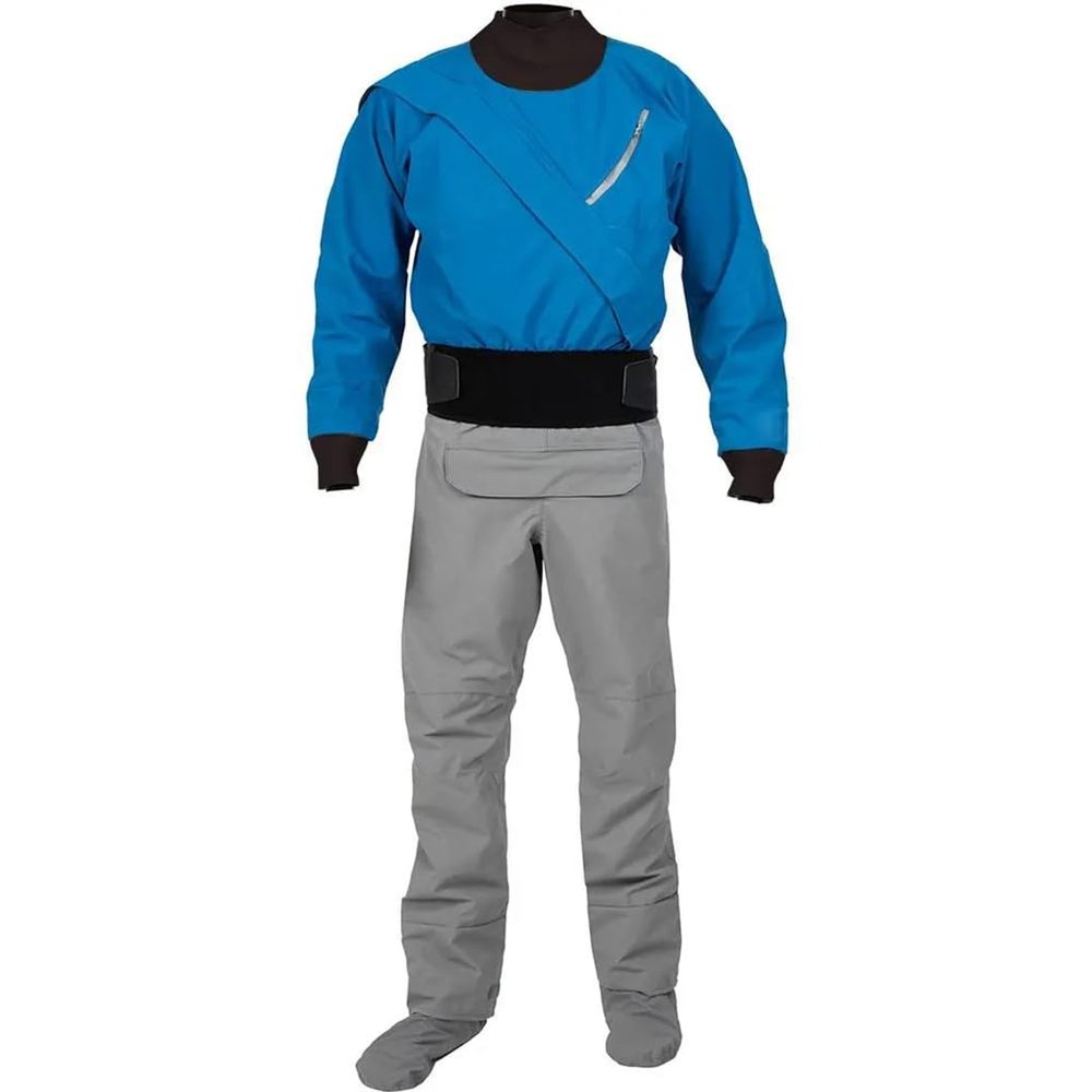 Hcclijo Men's Meridian Swift Entry Drysuit Waterproof Breathable Dry Suit Paddling Boarding Canoeing Surfing Fishing 2 XS