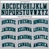 Custom Basketball Jersey for Men Women Kids, Personalized Stitched Printed Team Name Number Logo, Gray Black Teal Color Sports Shirt view 2