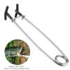 Gavigain Fish Mouth Spreader,Stainless Steel Fish Mouth Opener Jaw Spreader Fish Hook Remover Extractor Mouth Opener Jaw Spreader Hook Fishing Tool Set Kit for Saltwater Fishing view 2