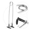 Gavigain Fish Mouth Spreader,Stainless Steel Fish Mouth Opener Jaw Spreader Fish Hook Remover Extractor Mouth Opener Jaw Spreader Hook Fishing Tool Set Kit for Saltwater Fishing view 3