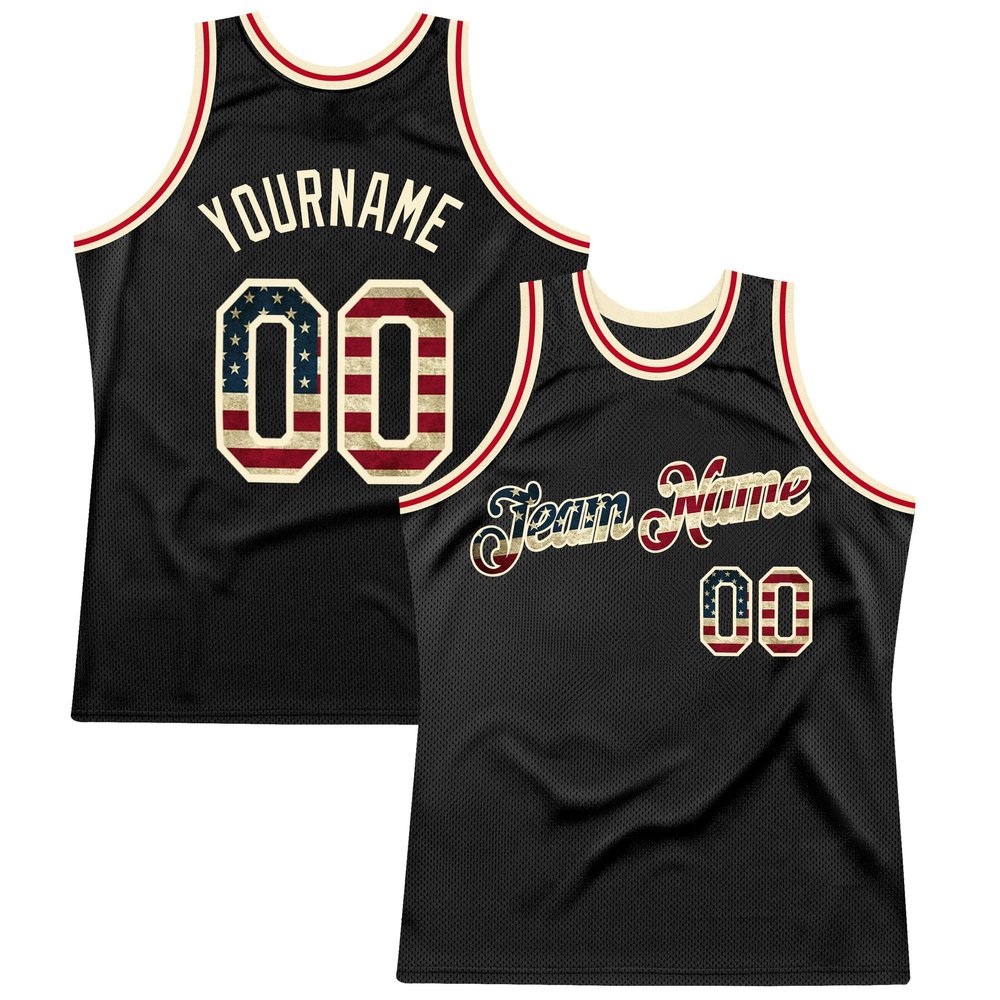 Custom Basketball Jersey for Men Women Kids, Personalized Stitched Printed Team Name Number Logo, Black Color Cream Color Sports Shirt