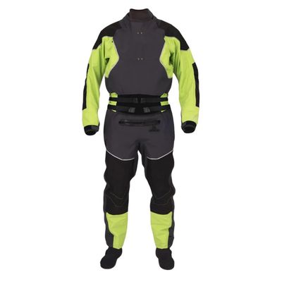 Hcclijo Dry Suit Waterproof Breathable Racing Drysuit Wetsuit For Whitewater Kayaking Paddling Fishing Rafting QY-749 S