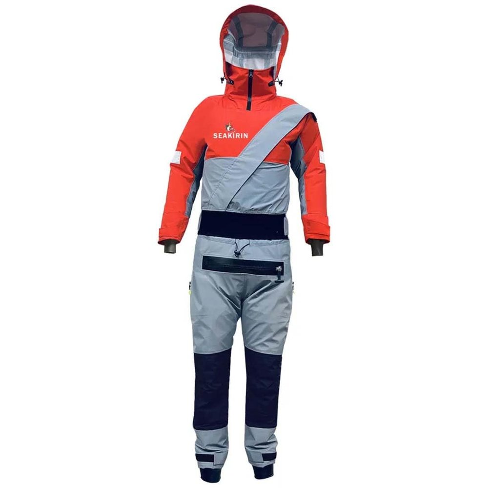 Mens Hooded Dry Suit Seals For Paddling Kite Surfing Water Skiing Wingsurfing Jetsurfing Motosurfing Jetboard Red S
